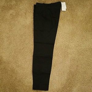 H&M black super stretch slacks
